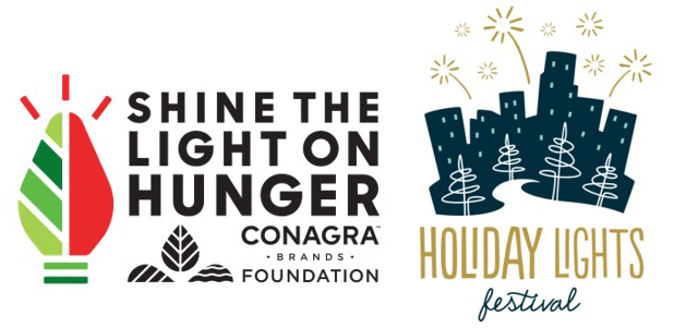 Shine the Light on Hunger, Conagra Brands Foundation, Holiday Lights Festival