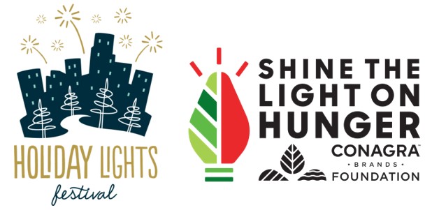 Shine the Light on Hunger, Conagra Brands Foundation, Holiday Lights Festival